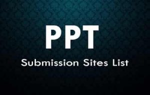 ppt submission sites