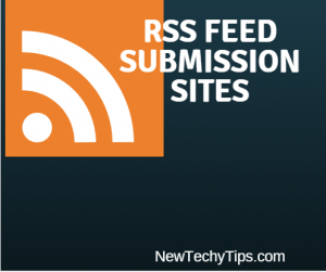 rss feed submission sites