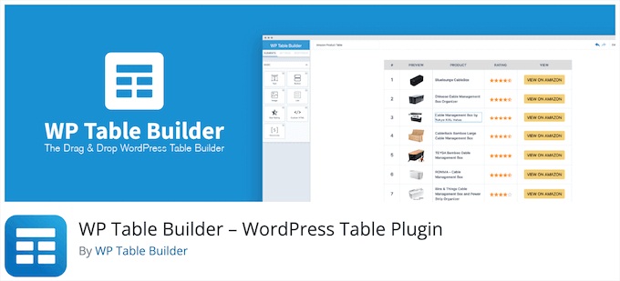 wp-table-builder