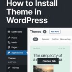 how to install theme in wordpress