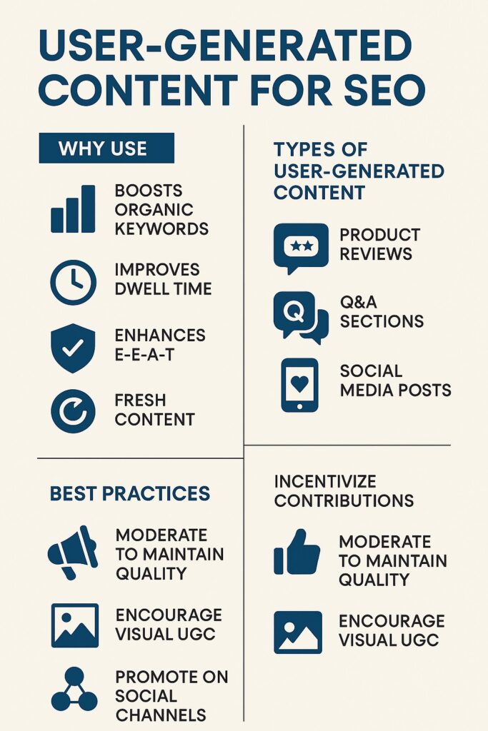 User Generated Content for SEO