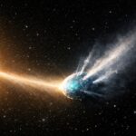 Interstellar comet 3I ATLAS NASA showing a rare sun-facing tail and wobbling gas jets as it approaches the sun