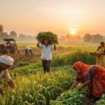 kisan diwas celebrating Indian farmers and agriculture