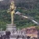 Lord Vishnu statue destroyed in Cambodia near the Thailand border during rising military tensions