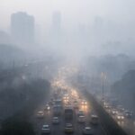 Dense fog in Delhi-NCR reducing visibility amid cold wave and severe air quality conditions