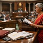 Union Budget 2026 presentation in Parliament highlighting India budget 2026 date, economic policies, taxation reforms and national development priorities