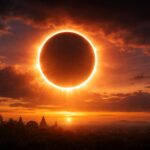 17 feb 2026 grahan time in india ring of fire solar eclipse timing visibility explained with annular solar eclipse astronomy concept