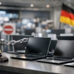 acer asus germany sales ban concept showing laptop sales halted after German court ruling over Nokia patent dispute in European technology market