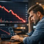 Bitcoin sinks towards $65,000 as inflation douses risk appetite with cryptocurrency market chart showing price decline amid global inflation concerns