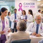 Cancer Day 2026 awareness campaign highlighting early detection, prevention, and the World Cancer Day 2026 theme in a global healthcare setting