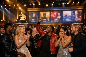 Grammy awards nominations 2026 announcement highlighting artists, albums, and major categories at the 68th Annual Grammy Awards