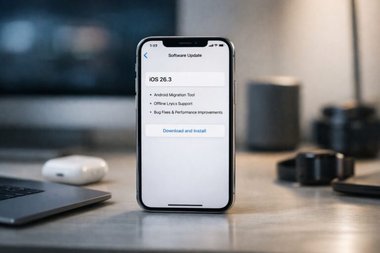 iOS 26.3 Update Released for iPhone: Apple Adds Android Transfer Tool ...