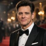 Jim Carrey Cesar Awards look during his appearance at the prestigious Cesar Awards ceremony in Paris as fans react to his transformed appearance