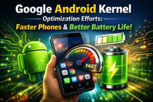 Google Android kernel optimization efforts improving smartphone performance and battery efficiency