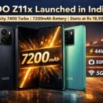 iQOO Z11x launched in India with 7200mAh battery and Dimensity 7400 Turbo