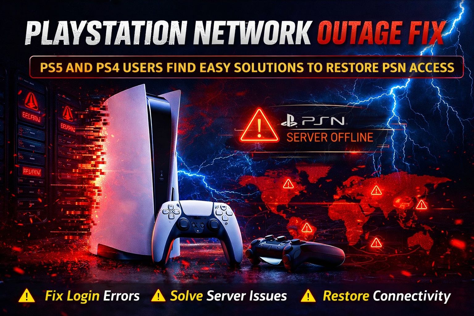 PlayStation Network Outage Fix: PS5 and PS4 Users Find Easy Solutions ...