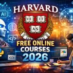 Harvard free online courses 2026 AI programming web development