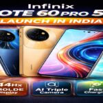 Infinix Note 60 Pro 5G launch in India featuring 144Hz AMOLED display, AI camera and fast charging smartphone design