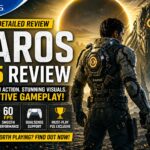 Saros PS5 review gameplay showing 60FPS action and next-gen graphics on PlayStation 5