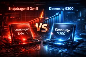 Snapdragon 8 Gen 5 vs Dimensity 9300 performance comparison