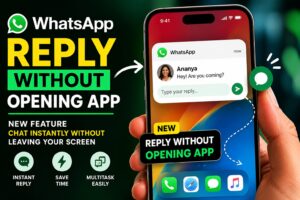 WhatsApp reply without opening app floating chat bubbles feature