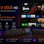 Amazon Fire TV Stick HD featuring Wi-Fi 6 support and Xbox Cloud Gaming on a smart TV setup in India