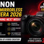 Canon New Mirrorless Camera 2026 with advanced AI autofocus and professional hybrid video features for creators and photographers