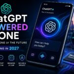 ChatGPT powered phone AI interface concept smartphone