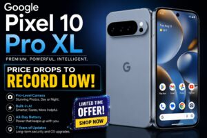 Google Pixel 10 Pro XL premium Android flagship smartphone with AI camera features