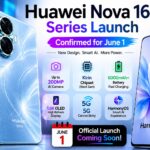 Huawei Nova 16 series launch featuring premium design, AI 200MP camera, Kirin chipset, and HarmonyOS smartphone upgrades.