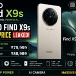 OPPO Find X9s India price leaked ahead of May 21 launch featuring AI cameras, 7025mAh battery, flagship chipset, and premium smartphone design.