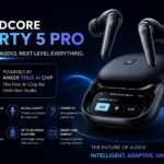 Soundcore Liberty 5 Pro AI wireless earbuds powered by Anker THUS AI chip with adaptive ANC and premium audio features