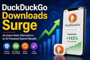 DuckDuckGo Downloads Surge as users seek privacy-focused alternatives to AI-generated search results
