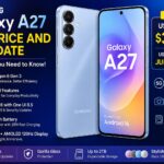 Samsung Galaxy A27 USA price and sale date with Snapdragon 6 Gen 3 processor, Galaxy AI features, Android 16, 120Hz Super AMOLED display, and 5000mAh battery
