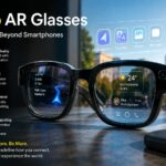 Snap AR Glasses showcasing AI-powered augmented reality technology for the post-smartphone era