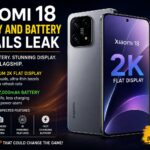 Xiaomi 18 display and battery details leak showing a premium flagship smartphone with a large 7,000mAh battery, 2K flat display, slim bezels, and next-generation design.